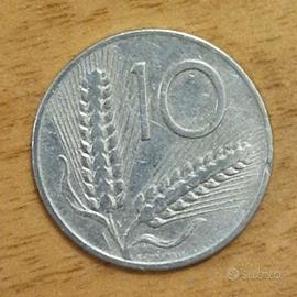 moneta 10 lire 1954