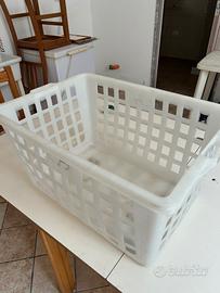 Cesta Plastica Forata Pane Frutta 60x40x31