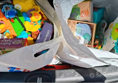  due borse di giochi 0/3 anni 