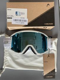 Maschera Head Contex Ski Blue