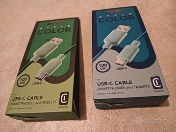 Power cable USB - USB C cellularline 100 cm.