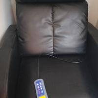 poltrona con massaggio