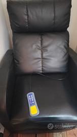 poltrona con massaggio