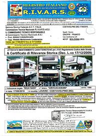 AUTOCARAVAN ARCA ANACONDA MINI STORICO