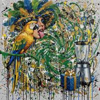 Quadro Moderno Astratto - 60x60