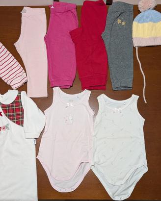 Lotto vestiti bimba 12/18 mesi aut/inv