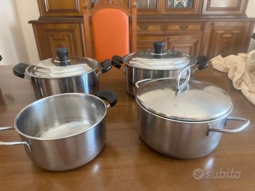Pentole in acciaio Inox Aeternum
