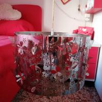 lampadario con farfalle