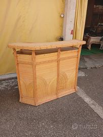 Credenza bambu midollino anni 70u