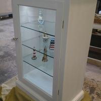 Vetrinetta con cristalli