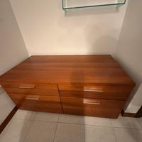Cassettiera in legno