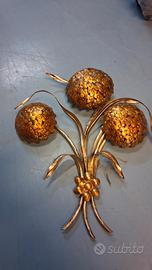 applique  bronzo fiori