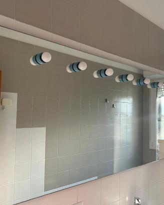 Specchiera bagno anni '80 - 160x75