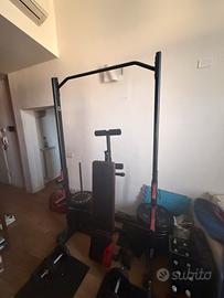 Domyos Rack 500 + panca e bilanciere