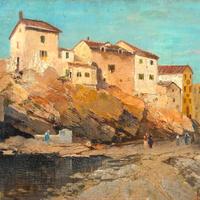 Hermann Corrodi – veduta del litorale campano