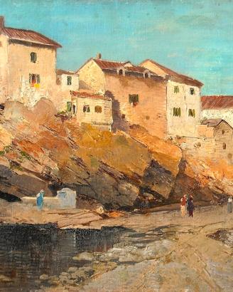 Hermann Corrodi – veduta del litorale campano