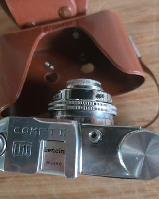 Fotocamera Bencini Comet II, con custodia original