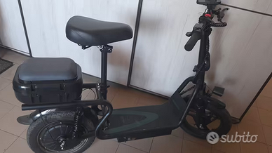 mini bici elettrica pieghevole 500 watt 10 ah