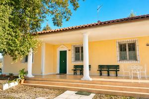 Villa con parco in bassa stagione