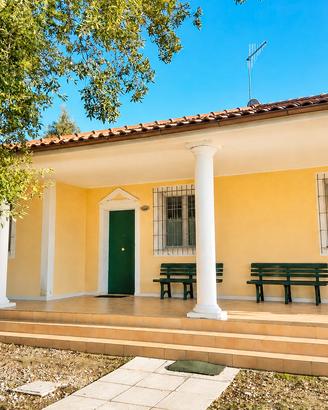 Villa con parco in bassa stagione