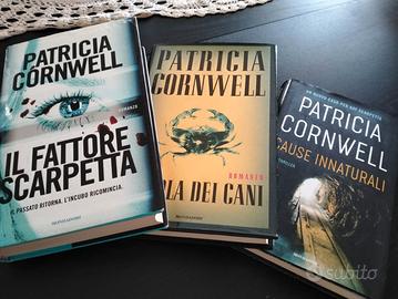 Lotto 3 libri thriller Patricia Cornwell 