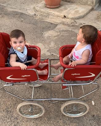 Passeggino gemellare 