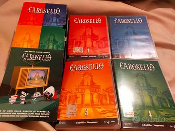 Cofanetto Carosello raccolta 4 dvd anni 1957-1977