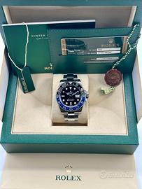 Rolex GMT Mater II BLNR originale