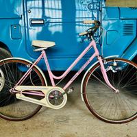Bici Bianchi vintage anni 80 rosa modello Virginia