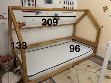 Letto Montessori legno
