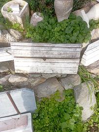 Cornici in marmo bianco antico 