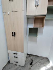 Mobili Ikea e letto allungabile