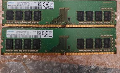 RAM ddr4 desktop Samsung 2x8gb
