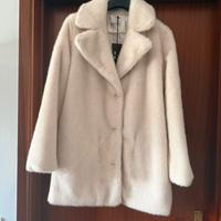Pelliccia donna sintetica nuova mai usata