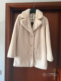 Pelliccia donna sintetica nuova mai usata