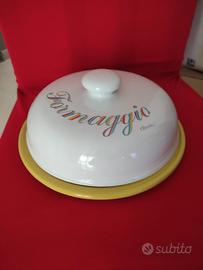 piatto portata formaggio con coperchio 