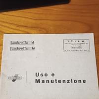 Manuale uso e manutenzione Lambretta 125LD
