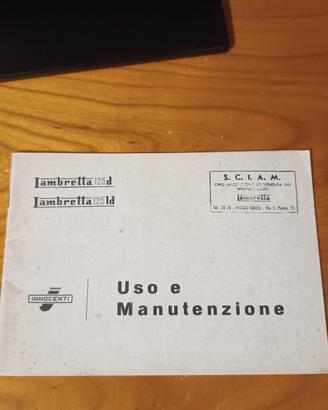 Manuale uso e manutenzione Lambretta 125LD