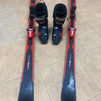 Sci 165cm, scarponi 43 a 100 euro Usati pochissimo