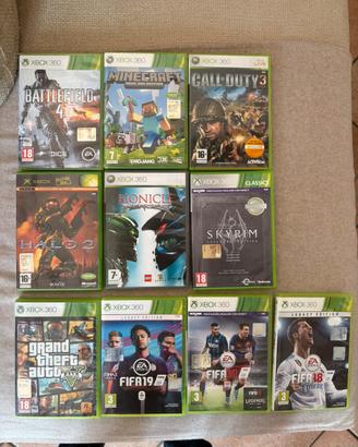 Pacchetto Xbox 360 – 9 giochi + Halo 2 Xbox