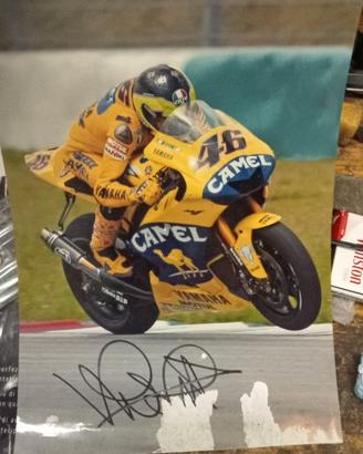 Valentino Rossi 46 Camel Yamaha 2006 AUTOG