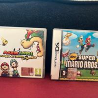 super mario bros + mario e luigi