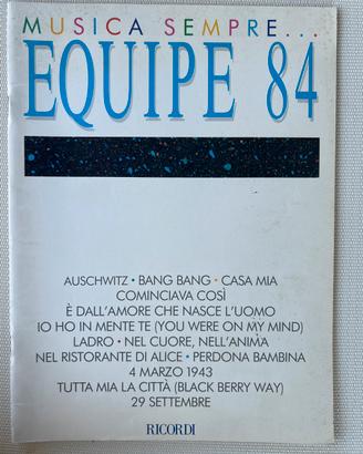 Equipe 84 Musica sempre SPARTITI Ricordi