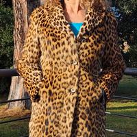 cappotto in leopardo per donna misura S
