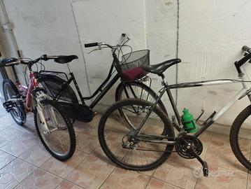 3 bici una 24 una 26 per donne 