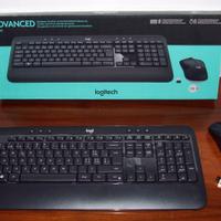 Logitech Advanced MK540 Kit Mouse e Tastiera-Nuovo