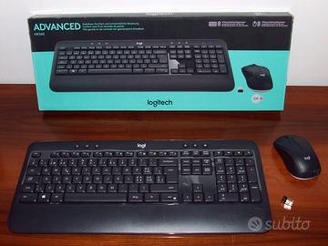 Logitech Advanced MK540 Kit Mouse e Tastiera-Nuovo