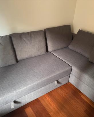 Divano letto angolare/contenitore