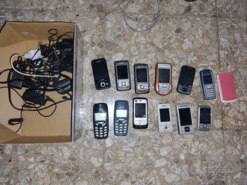 stock lotto cellulari vintage 