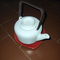 Set teiera + 2 tazze Pompadour